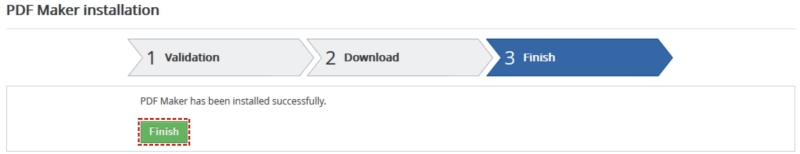 Validation PDF Maker in CRM step 3